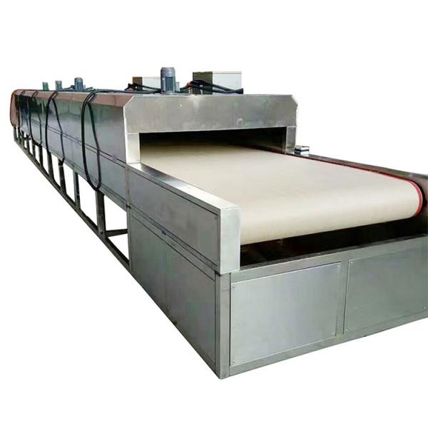 Large Industrial Stainless Steel Continuous Microwave Food Belt Conveyor Dryer #1 image